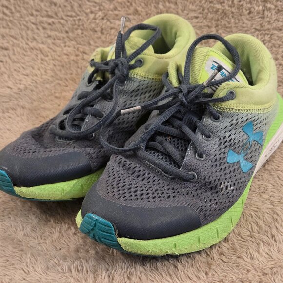 UA Charged Bandit 5 – Youth 6Y, Grey/Lime - Picture 1 of 6